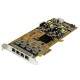 StarTech.com Tarjeta PCI Express de Red Ethernet Gigabit con 4 Puertos RJ45 PoE Power over Ethernet ST4000PEXPSE